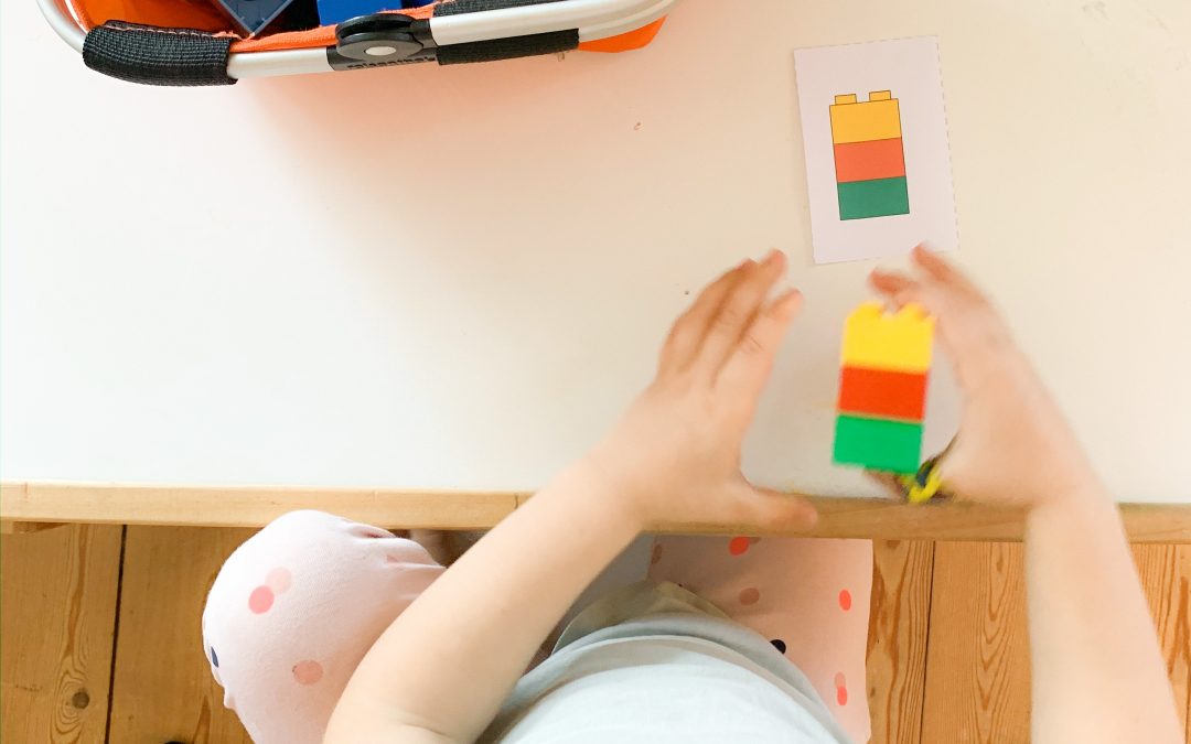 Duplo-Karten zur Beschäftigung von Kindergartenkindern – Freebie